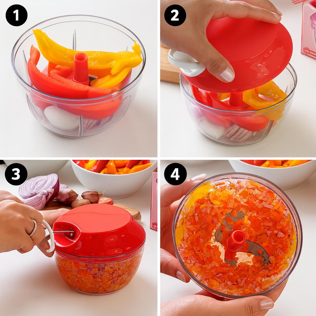 Mini Processador De Alimentos Chazak