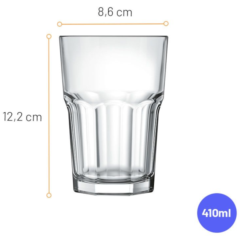 Copo Bristol Suco Drinks 410ml Nadir