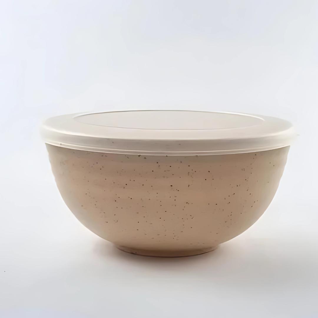 Tigela Redonda em Bambu c/TP 350ml Chazak