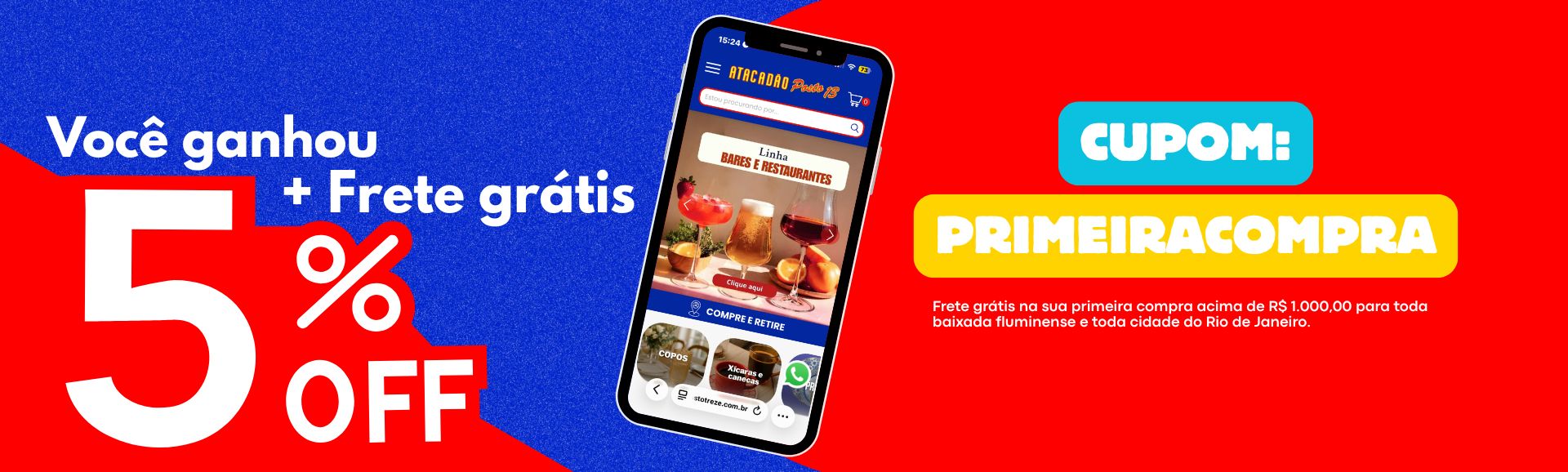 PRIMEIRA COMPRA 