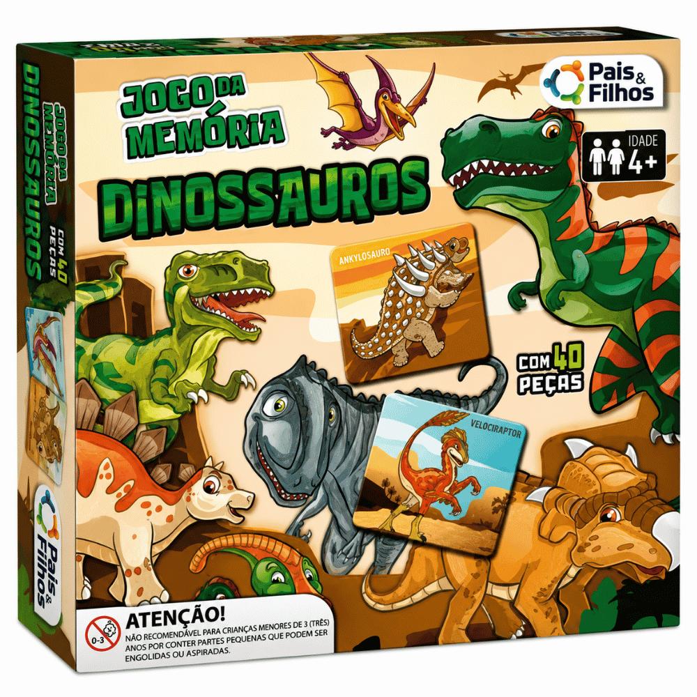 Jogo da Memória Dinossauros Gala