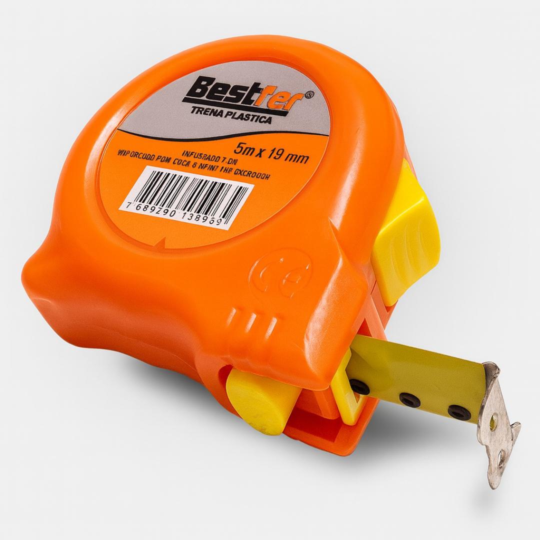 Trena Caixa Plast 5M X 19Mm Bestfer
