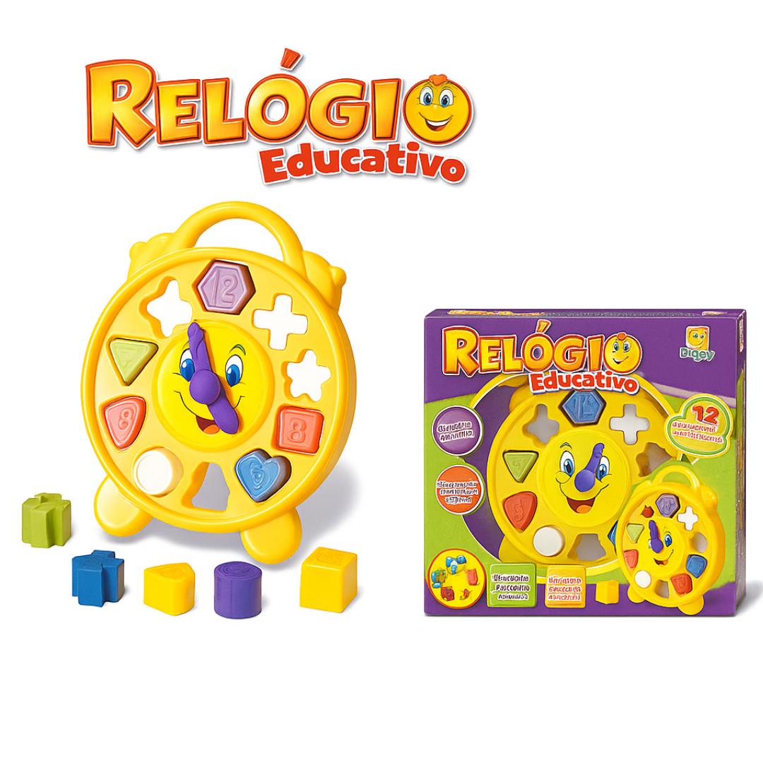 Relógio De Brinquedo Divplast 95