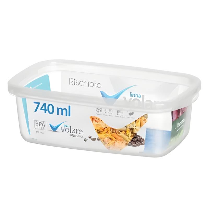 Pote Retangular Volare 740Ml Rischioto