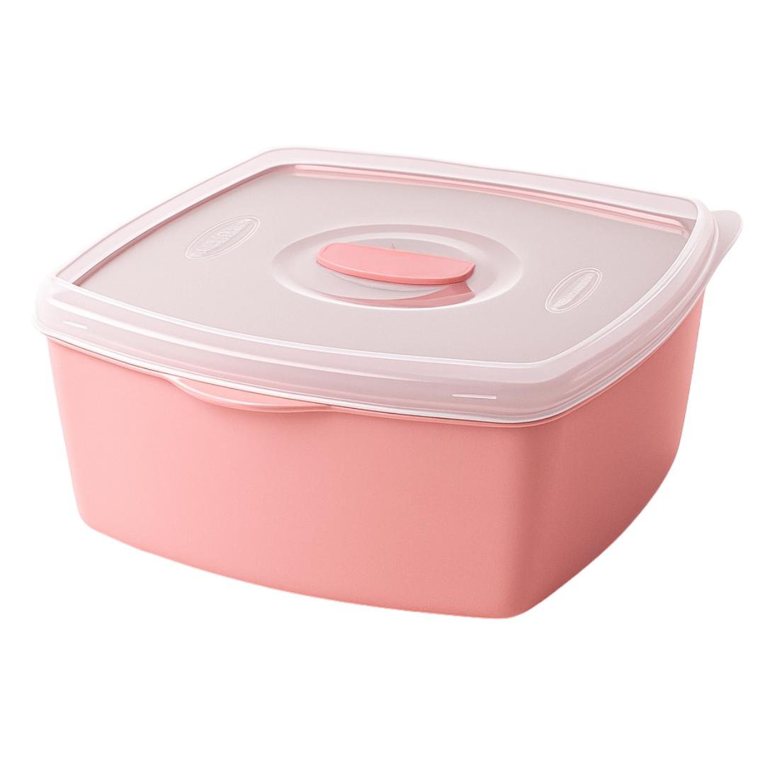 Pote Freezer/Microondas 600Ml Plasvale