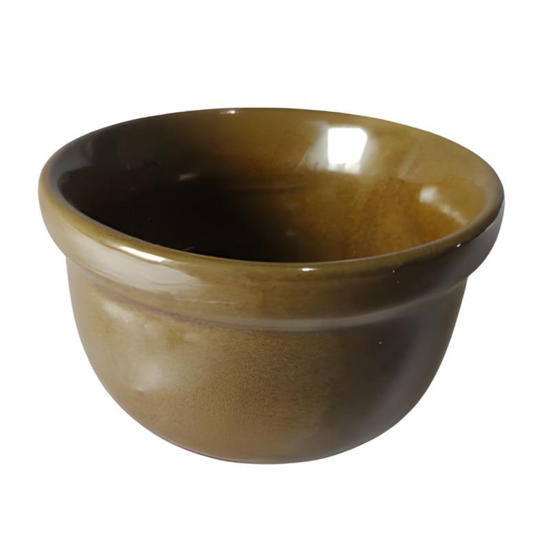 Cumbuca Porcelana Pequena Marrom 40M