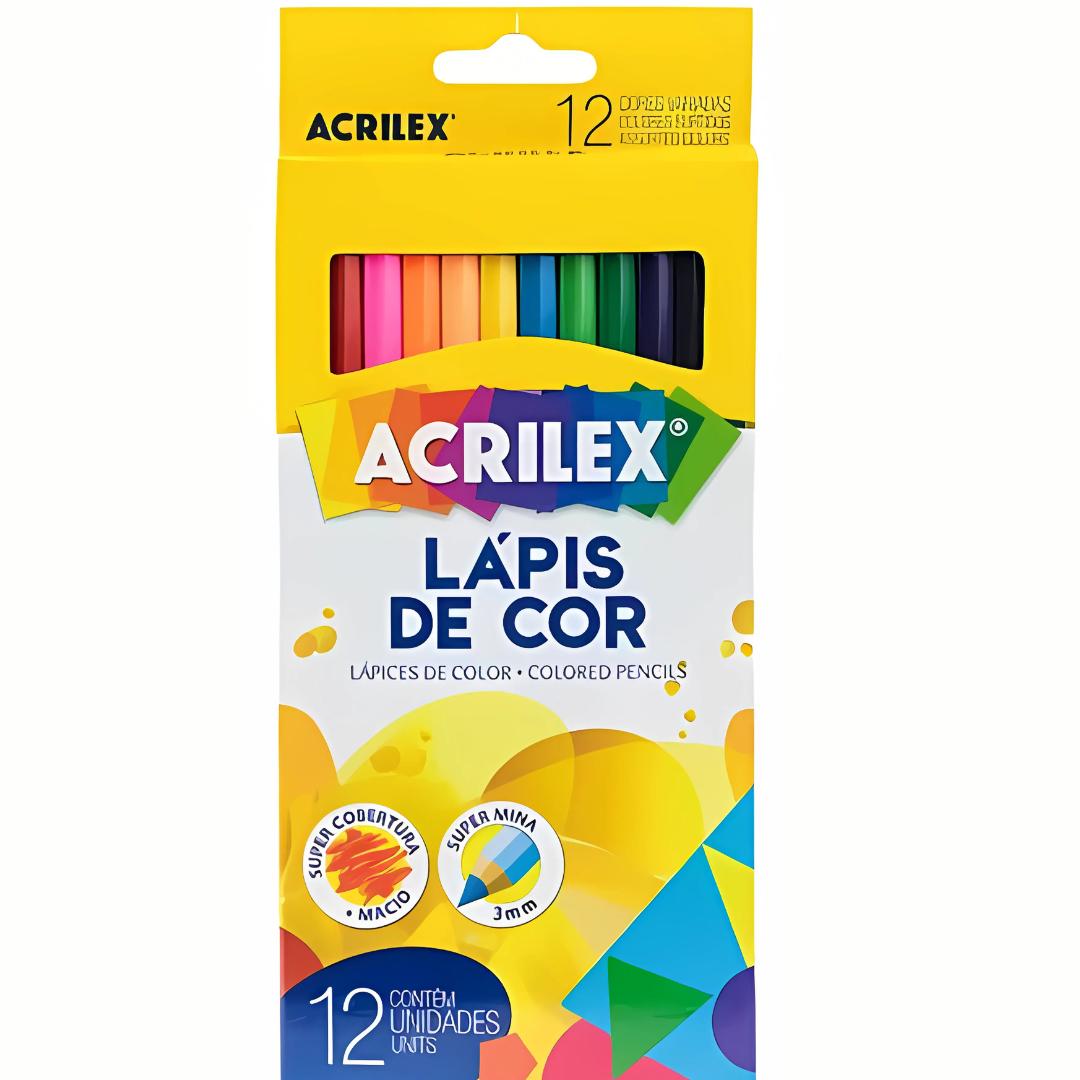 Lápis De Cor Acrilex C/12