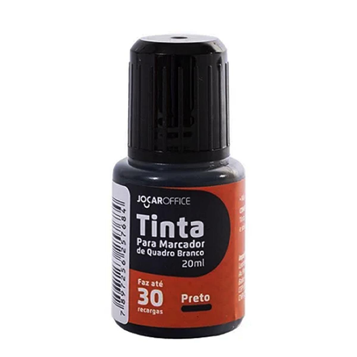 Tinta Reabastecedora Para Pincel Preto 20Ml Leo E Leo