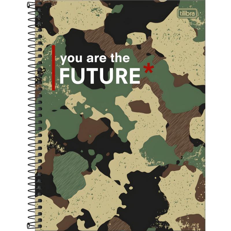 Caderno Intermed Univ Hide 1Mt 80Fls Tilibra