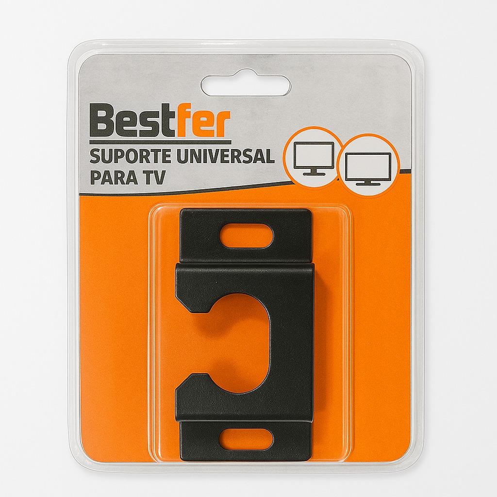 Suporte Universal Para Tv Fixo 2 Peças