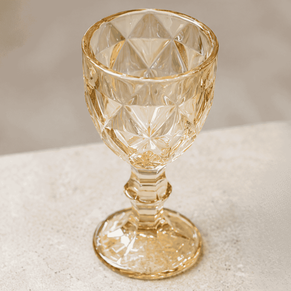 Taça De Licor Diamond Âmbar 50Ml Coliseu