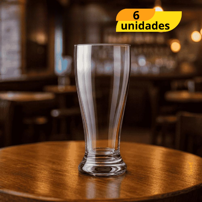 Copo Tulipa 200Ml Cerveja Nadir- Cx 6 Unidades