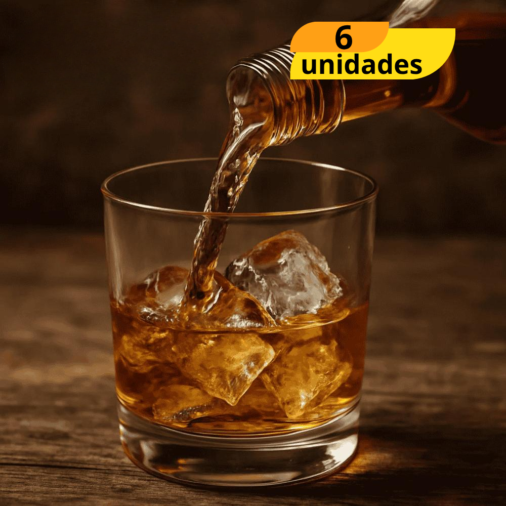 Copo Bar Rocks Whisky 265Ml  - Cx 6 Unidades