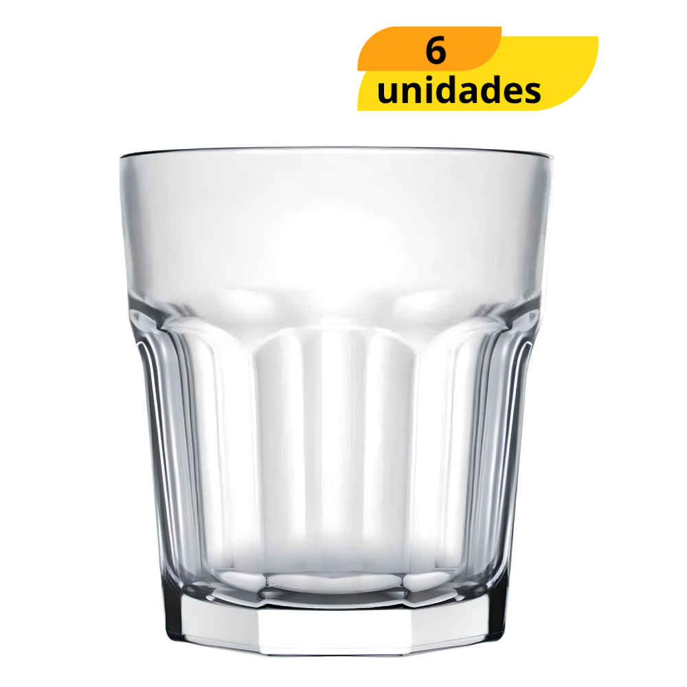 Copo Bristol Rocks 320Ml - Cx 6 Unidades