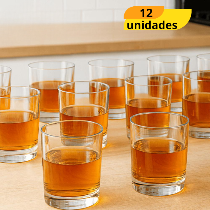 Copo Bar Rocks Whisky 265Ml - Cx 12 Unidades
