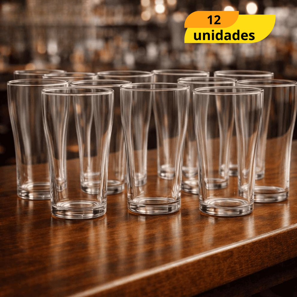 Copo Boteco 200Ml Nadir - Cx 12 Unidades