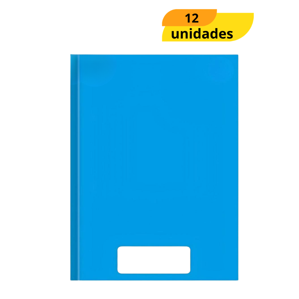 Caderno Broch Cd Azul 80Fls Smart  - Cx 12 Unidades
