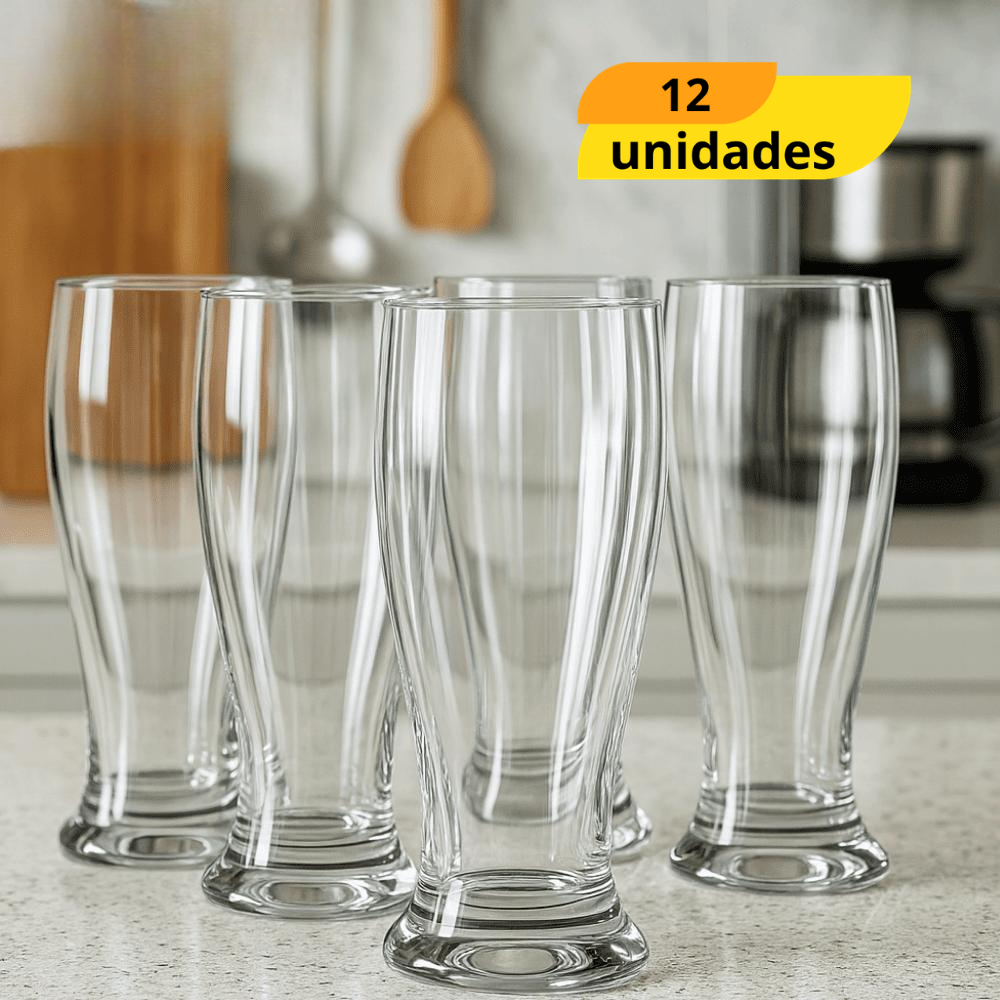 Copo Munich Cerveja 300Ml Nadir - Cx 12 Unidades