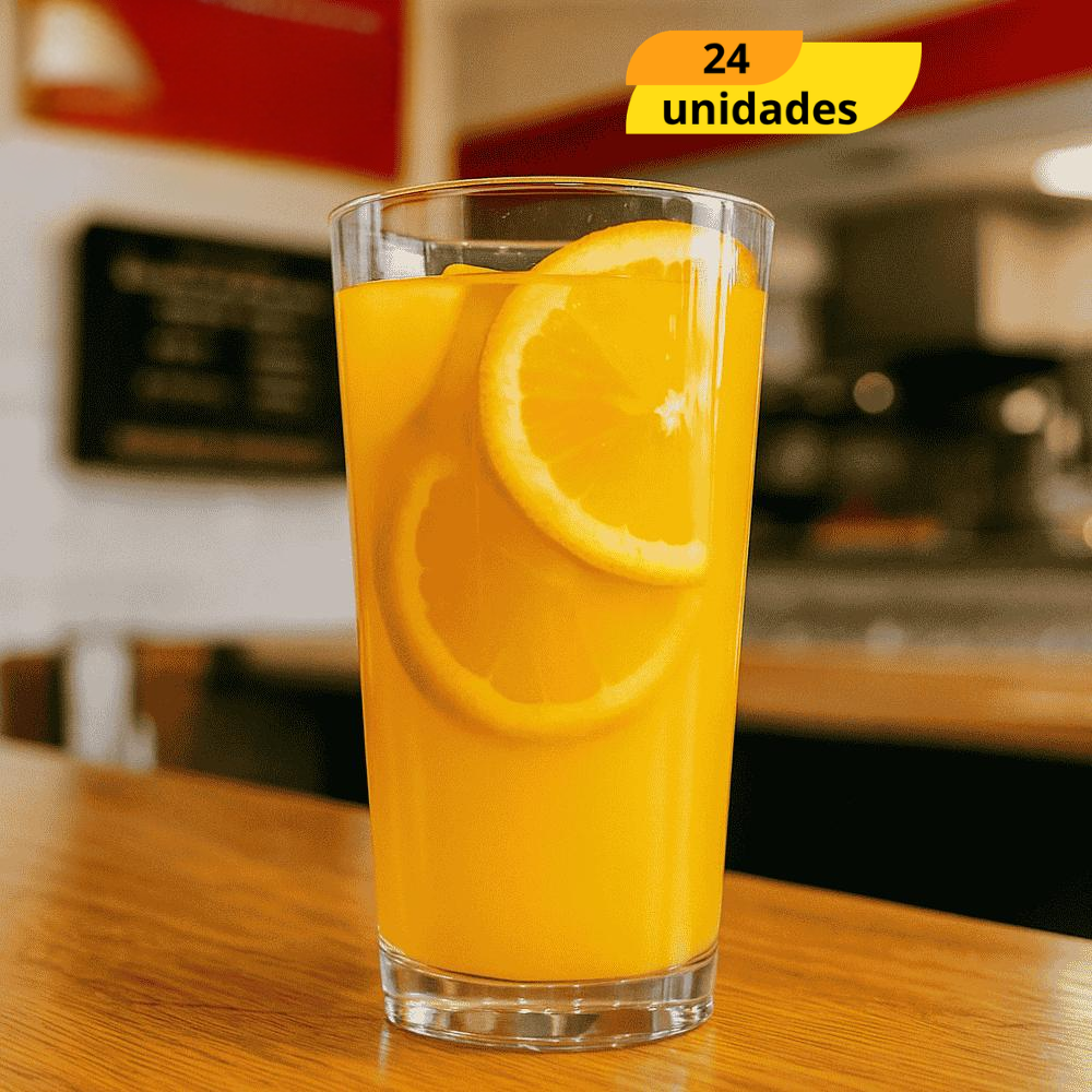 Copo LD Suco e Refrigerante 390ml Nadir - Cx 24 Unidades