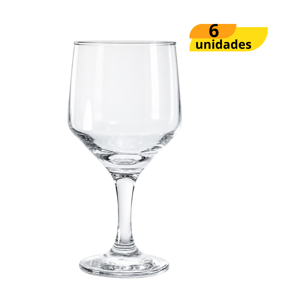 Taça de Água Buffet 300ml Nadir - Cx 6 Unidades