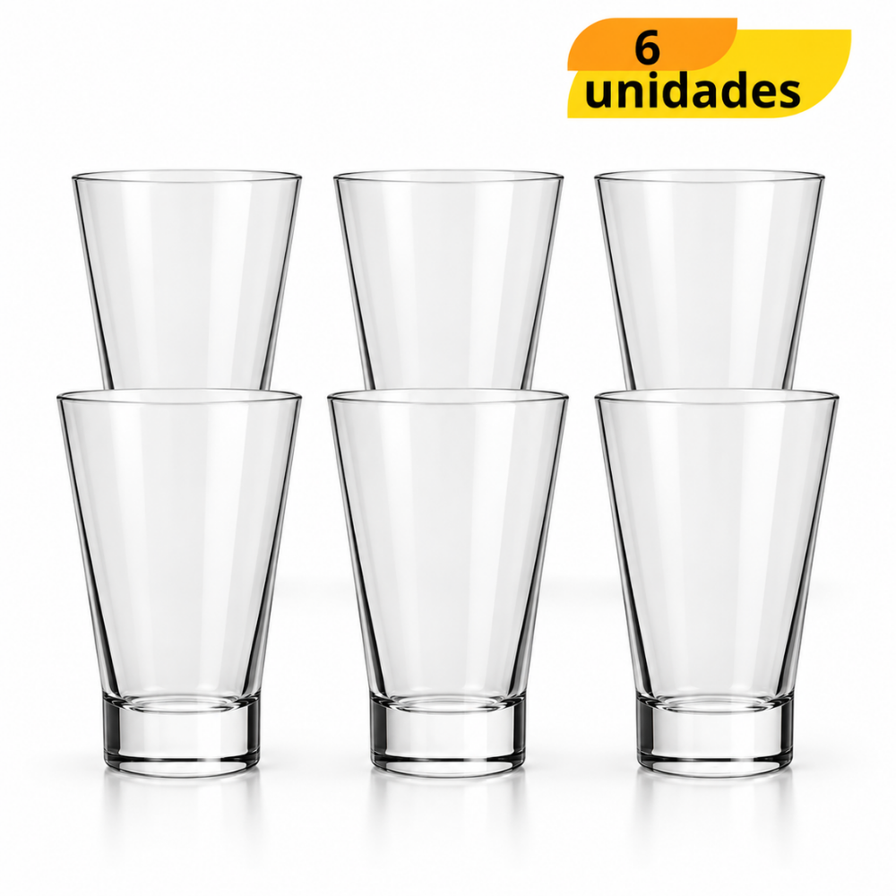 Copo Ilhabela Caipirinha Long Drink 400Ml- Cx 6 Unidades