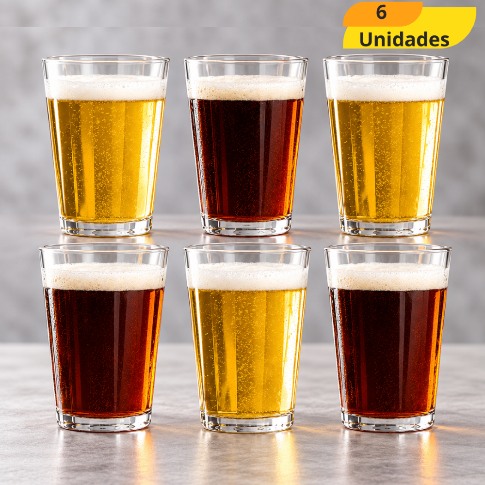 Copo Americano Multiuso 190Ml - Cx 6 Unidades