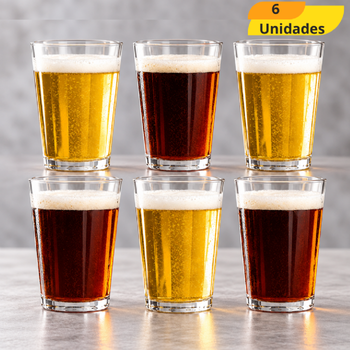 Copo Americano Multiuso 190Ml - Cx 6 Unidades