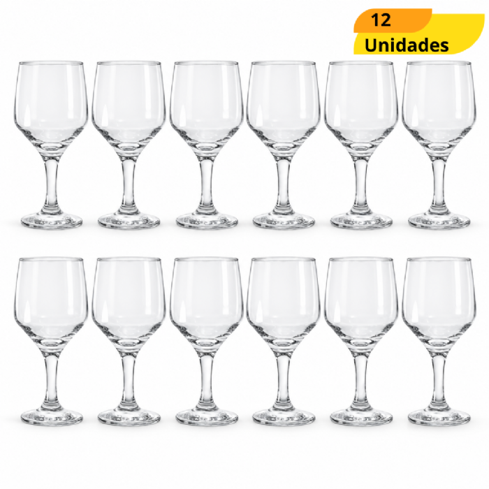 Taça de Água Buffet 300ml Nadir - Cx 12 Unidades