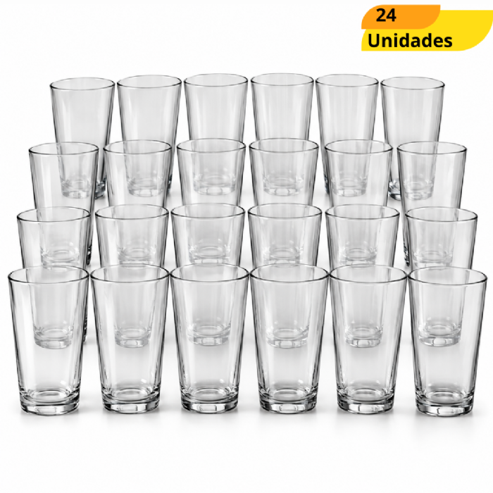 Copo Bar Long Drink 260Ml - Cx 24 Unidades