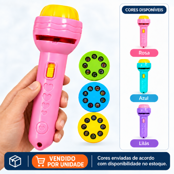 Lanterna Projetora Infantil ArkToys