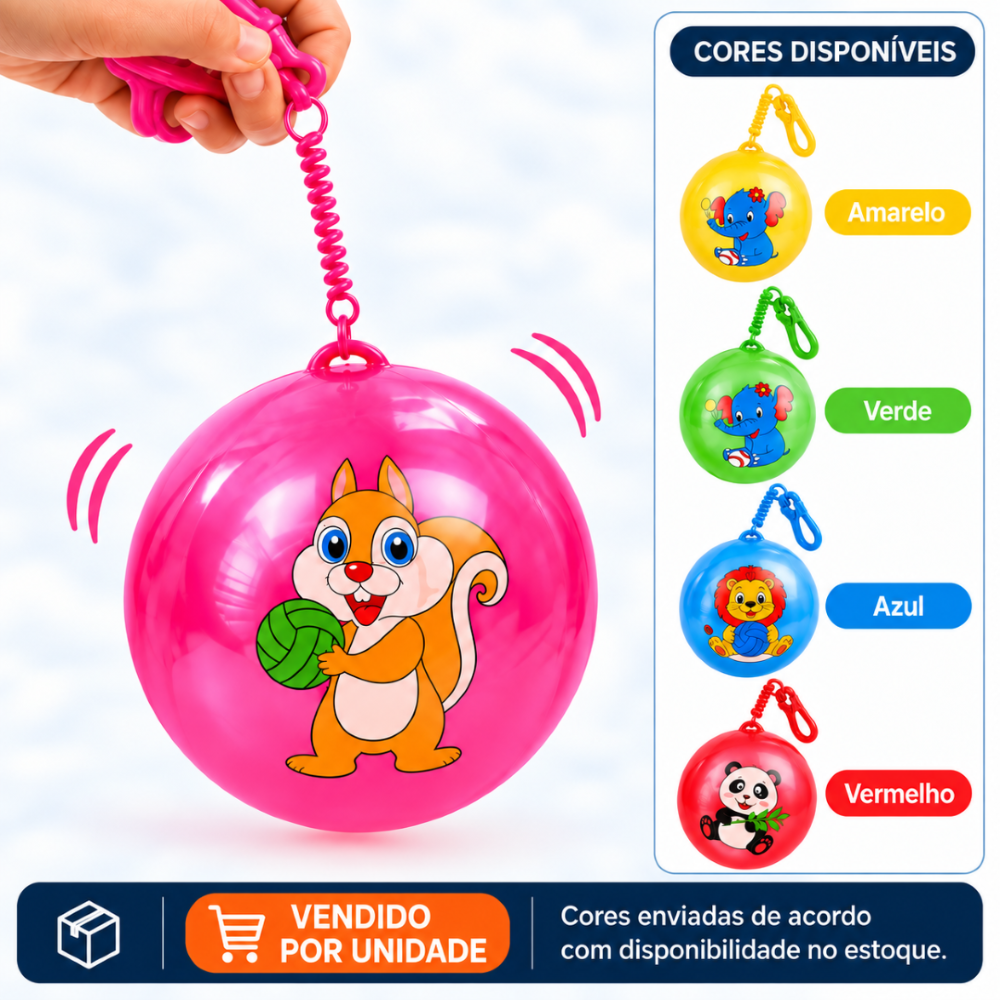 Bola Leve Com Cordinha Petrin