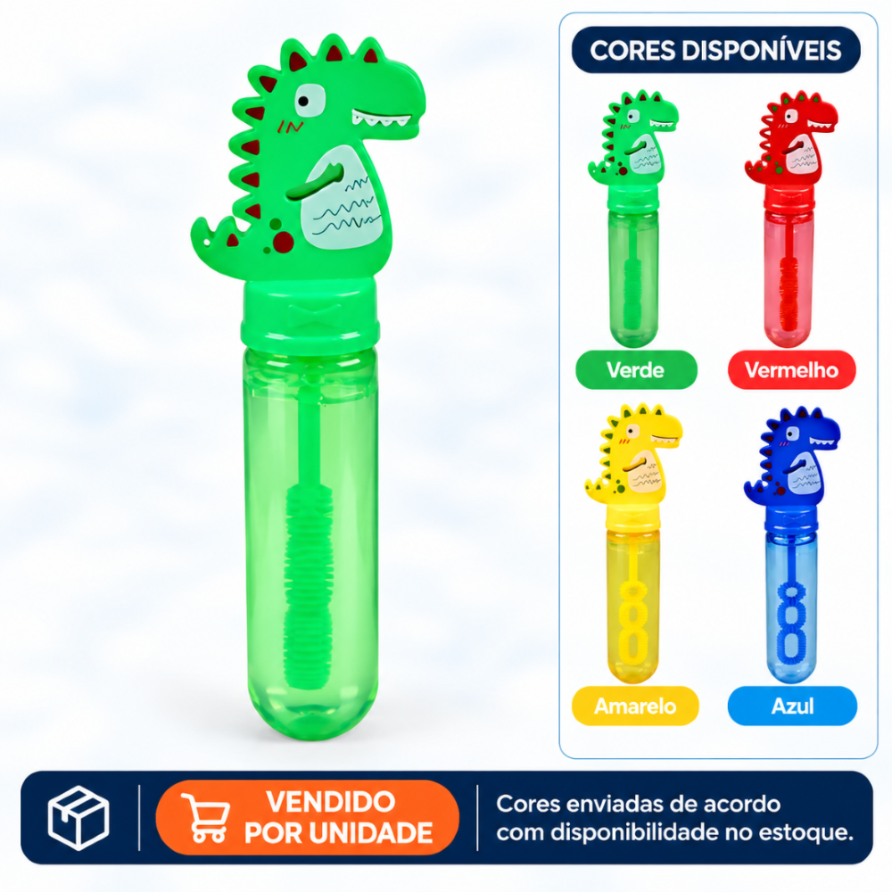 Bolha De Sabão Display Dino Arktoys