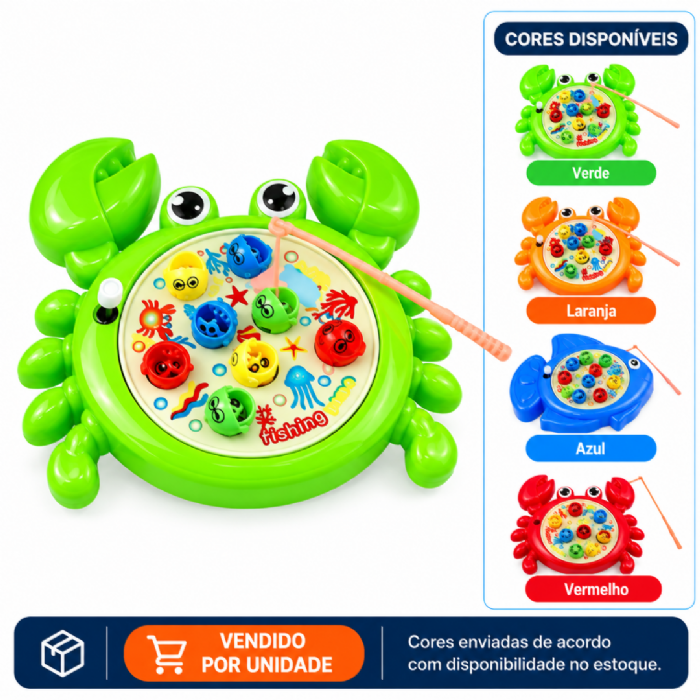 Mini Jogo de Pescaria Fundo do Mar Arktoys
