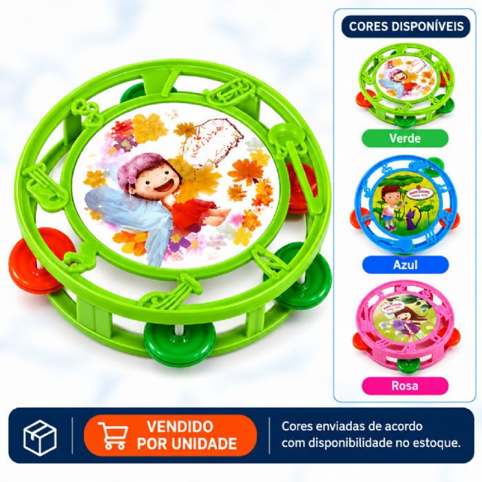 Pandeiro Infantil Arktoys