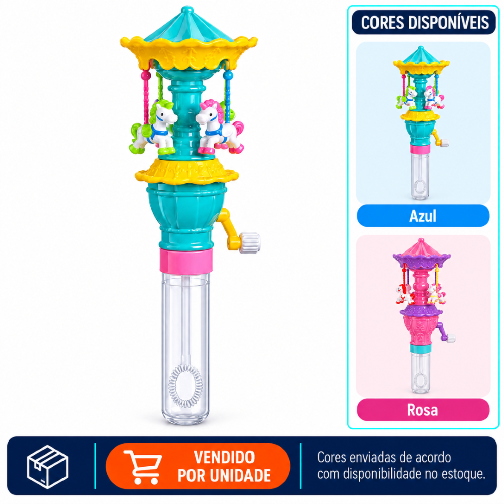 Bolha de Sabão Display Carross Arktoys