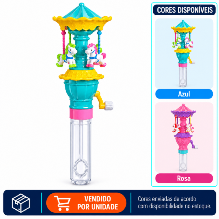 Bolha de Sabão Display Carross Arktoys