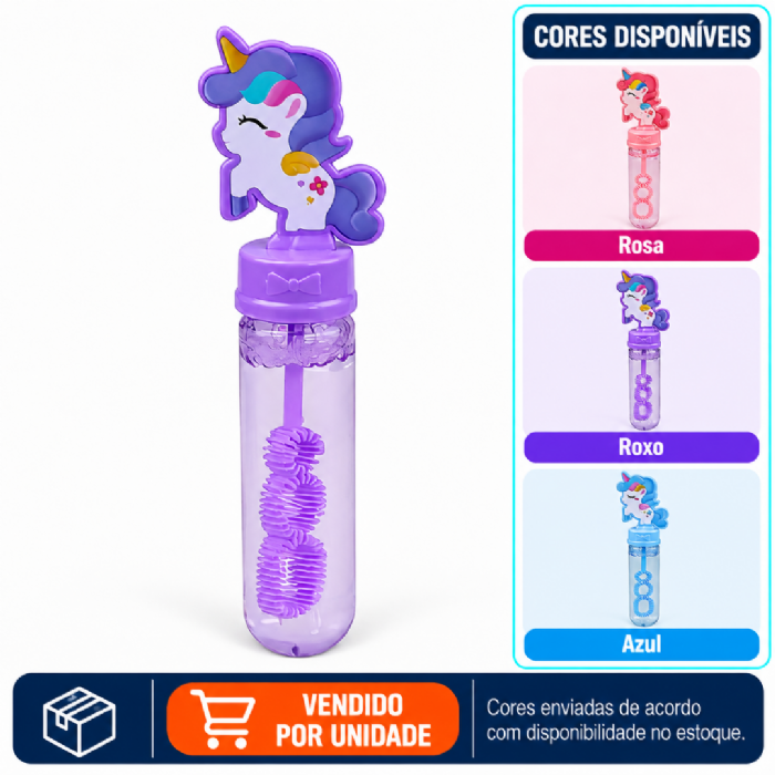 Bolha De Sabão Display Unicorn Arktoys