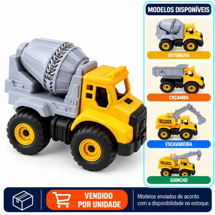 Carrinhos de Construção Bee Toys