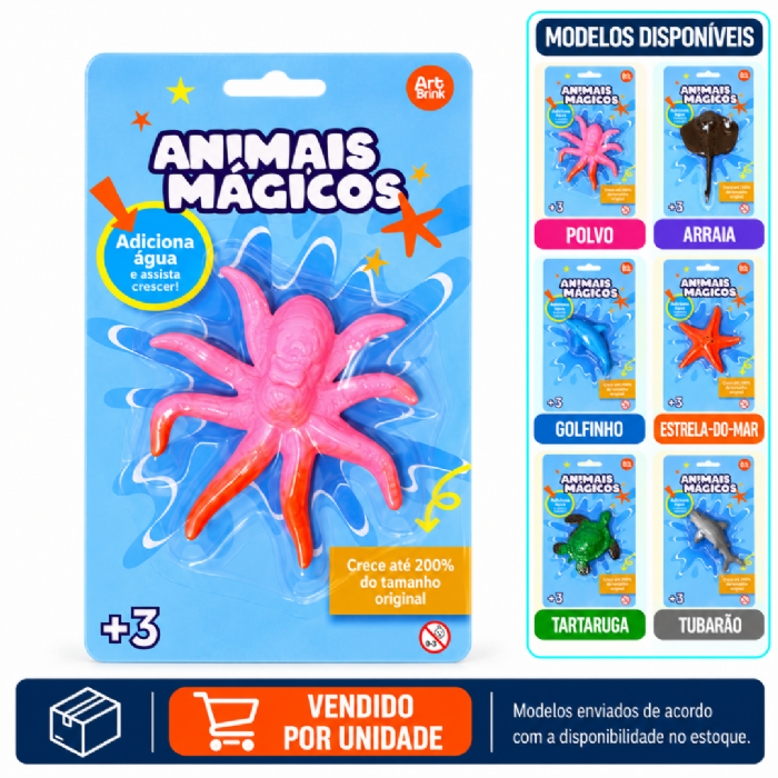 Animais Mágicos Fundo do Mar Ark Toys