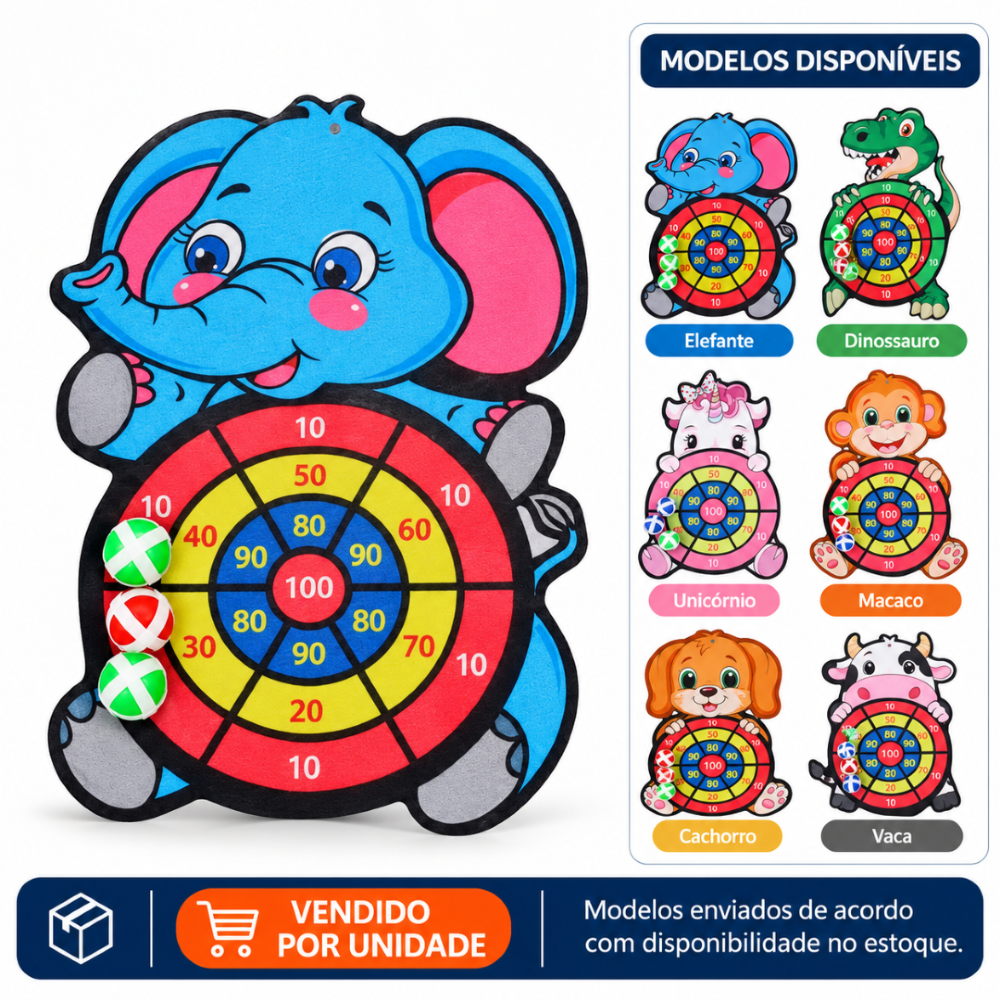 Dardo Velcro Animais Ark Toys