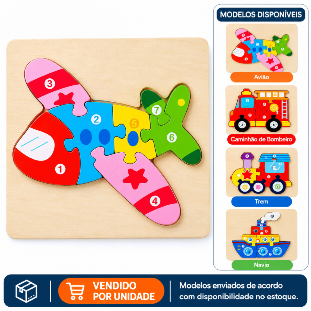Didáticos Aprenda Brincando Veículos DMBrasil