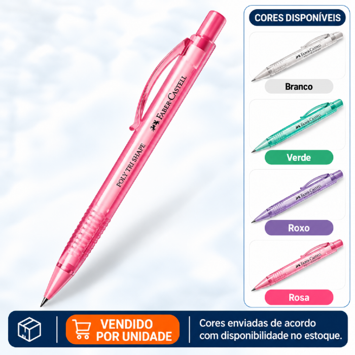 Lapiseira Poly Shape Colors 07 Faber
