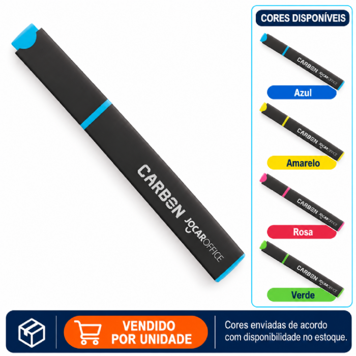 Marca Texto Carbon Neon Leo e Leo