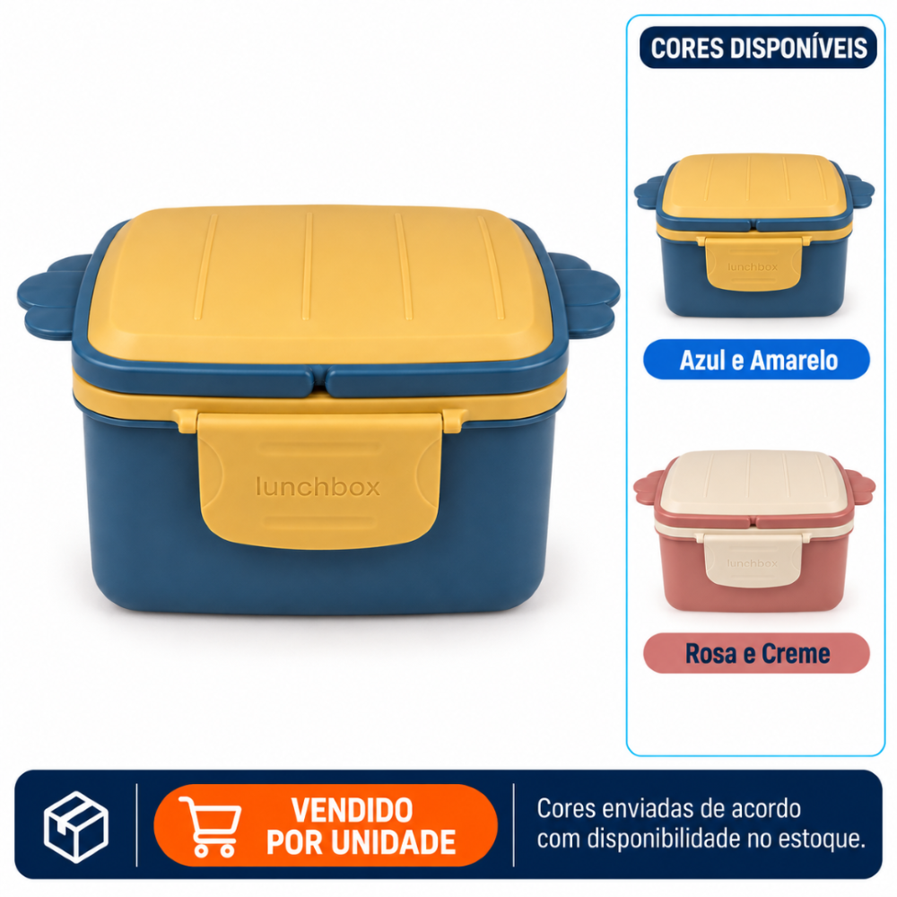 Kit Marmita Dupla com Colher 2 Peças Interponte