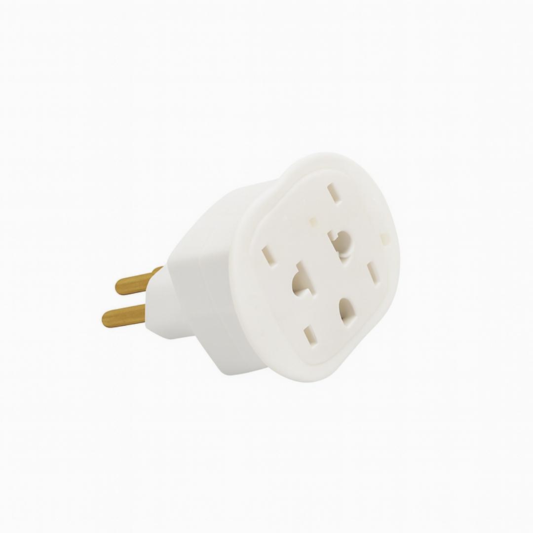 Pino Adaptador Tripolar Branco 2Pt 10A/250V Forlux