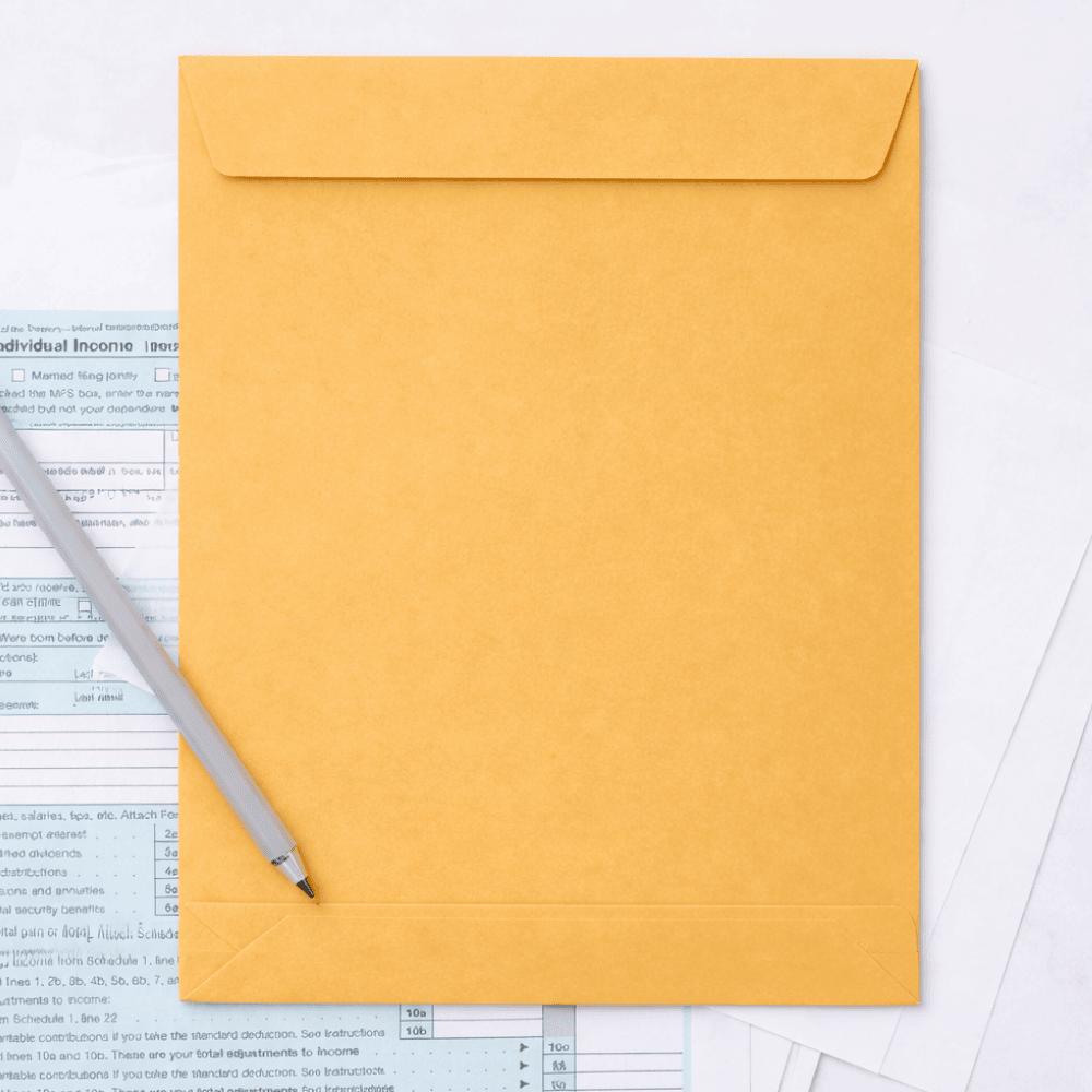 Envelope Meio Oficio Amarelo Scrity