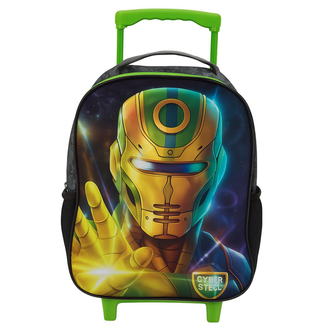 Mochila Infantil Masculina Com Rodas Wincy