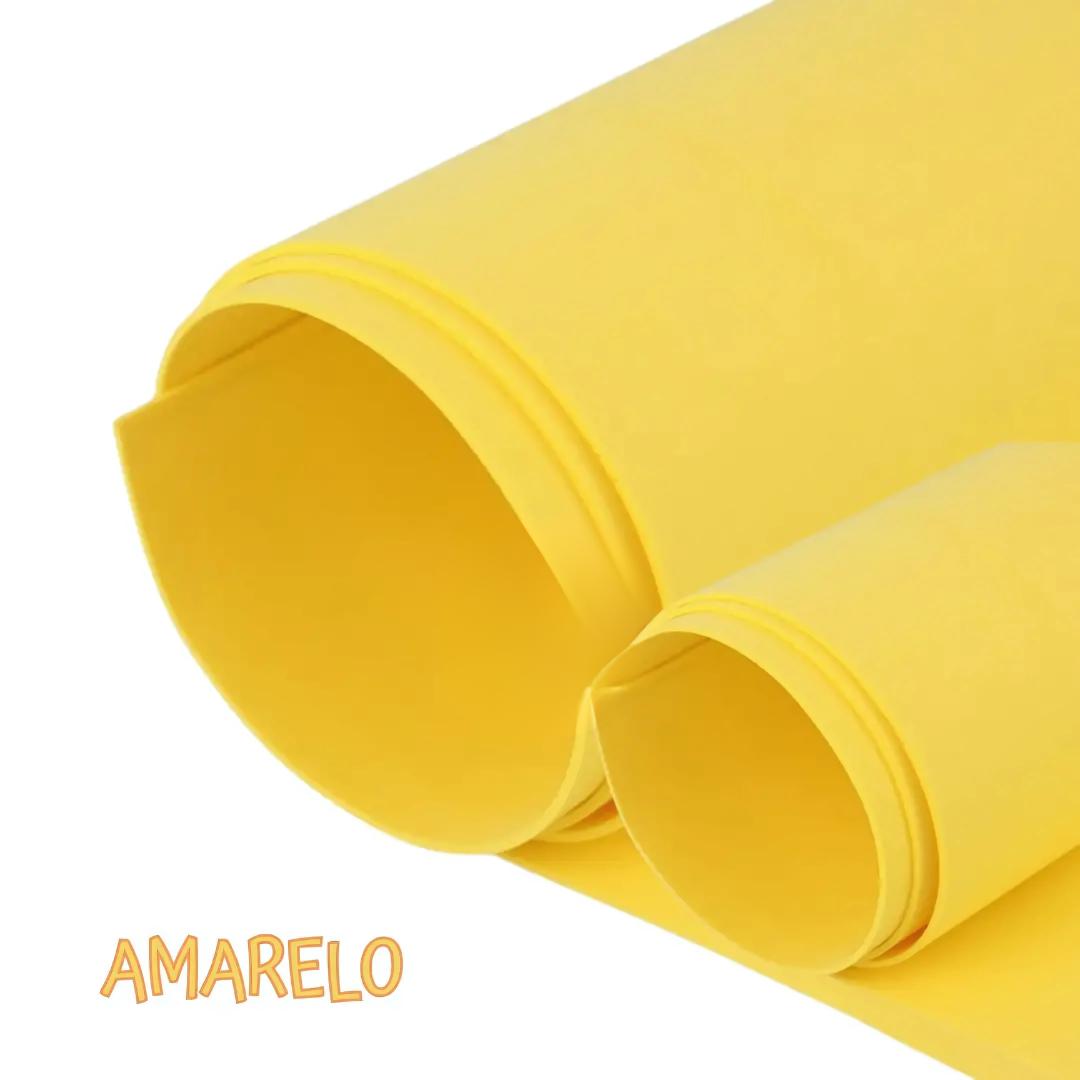 Placa Eva Color 40Cmx48Cm Amarelo Leo E Leo