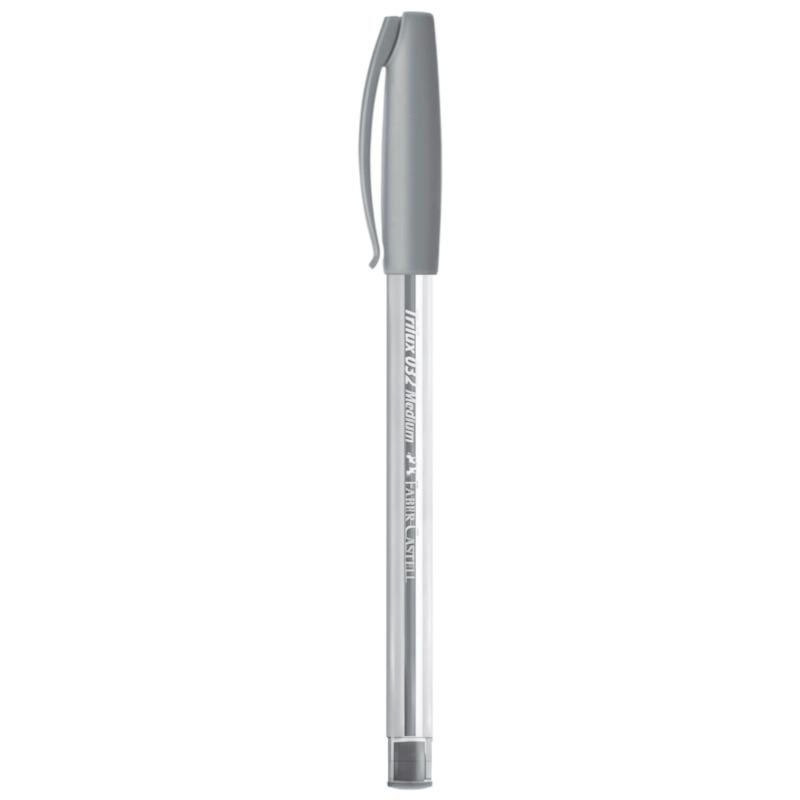 Caneta Trilux Colors Prata Faber Castell