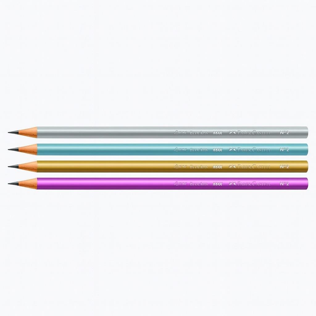 Ecolápis Grafite Metallic Faber-Castell